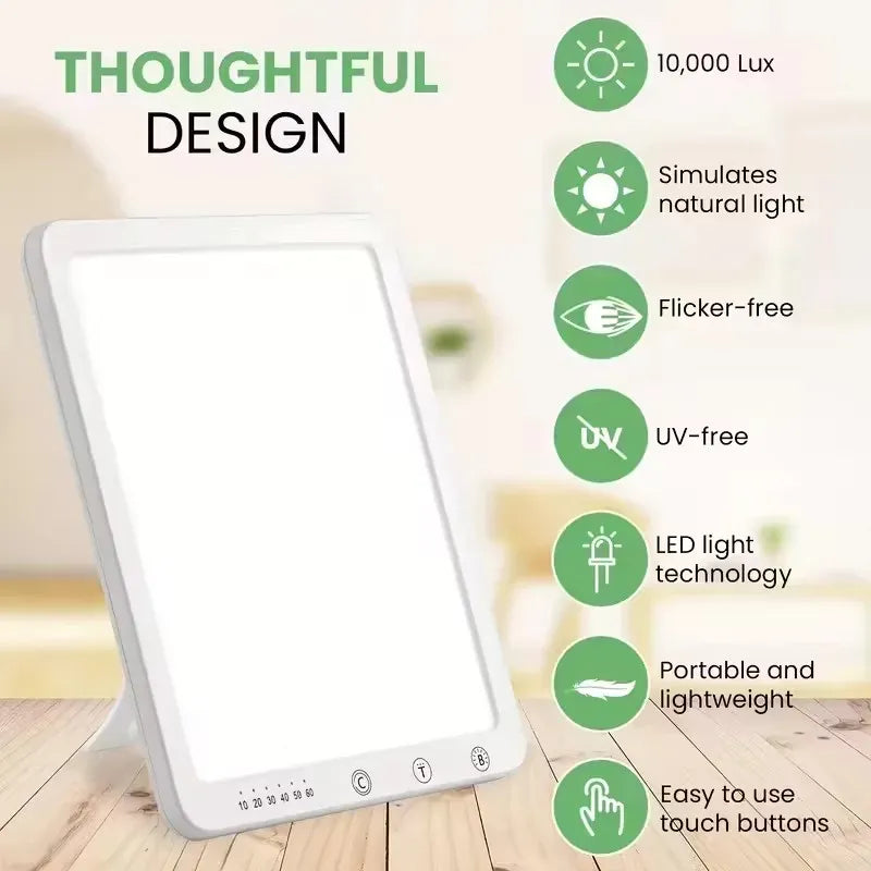 Depresyon Işığı 10000LUX Daylight Simulation Lamp